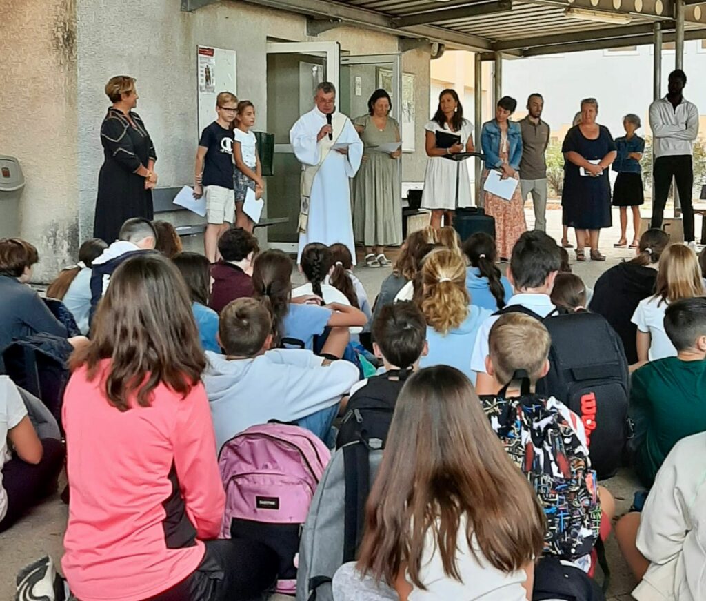 bénédiction cartable rentrée