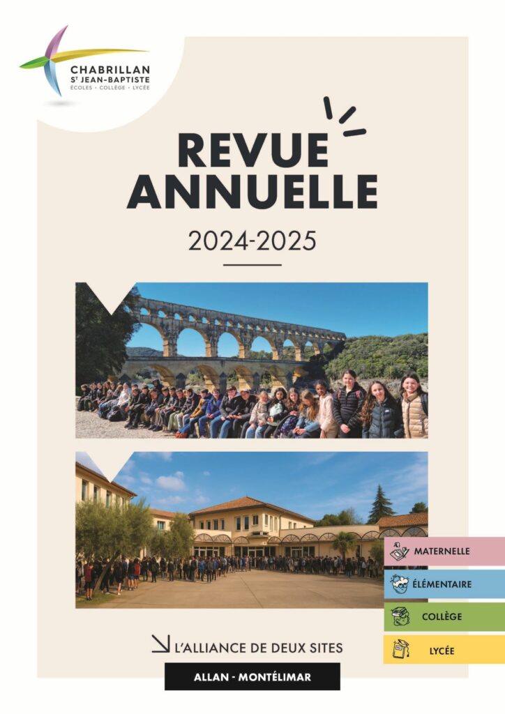 Page de couverture Revue Annuelle 2024/2025 Chabrillan